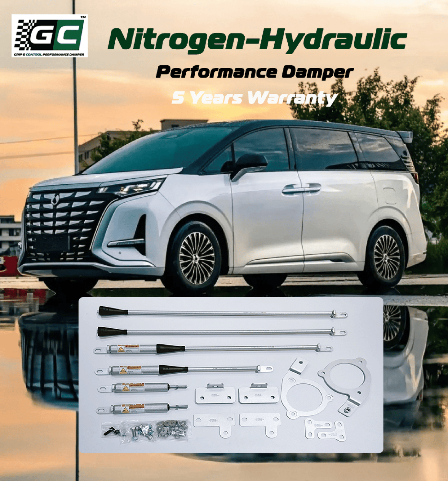 GC - Denza D9 Nitrogen Hydraulic Damping Stabilizer Bar