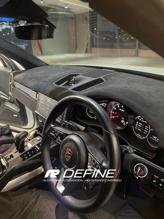re/DEFINE/ Alcantara Dashboard - Porsche Cayenne