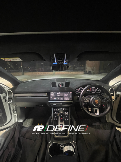 re/DEFINE/ Alcantara Dashboard - Porsche Cayenne