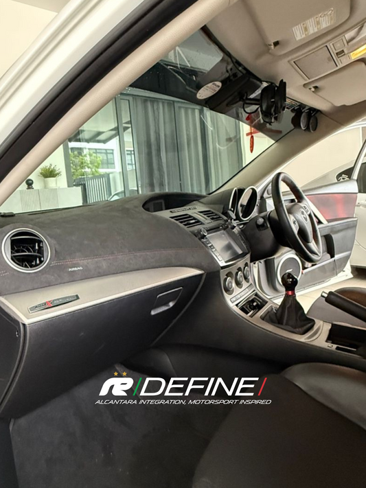 re/define/ Alcantara Top Dashboard - Mazda 3 MPS