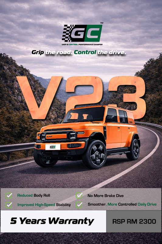 GC - iCaur V23 Nitrogen Hydraulic Damping Stabilizer Bar