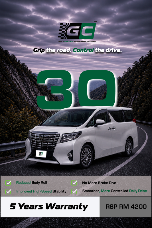 GC - Toyota Alphard/Vellfire AGH30 Nitrogen Hydraulic Damping Stabilizer Bar